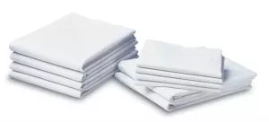 Medline Cotton Cloud T130 Flat Sheets - DBD-SHEET, FLAT, 60X104, COTTON CLOUD, MUSLI - MDT218674