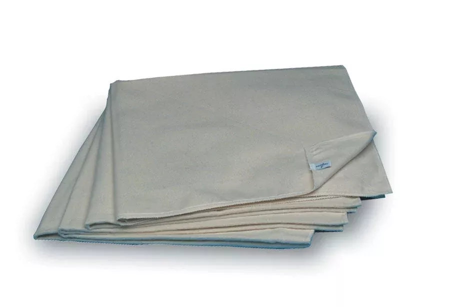 Medline Cotton Flannel Soaker Reusable Underpads - Heavyweight Flannel Pad, 36" x 36", 2 doz./Case - MDTIU1CFFBON