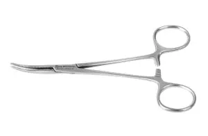 Medline Crile Forceps - Crile Forceps, Curved, Hemostat, German Grade Stainless Steel, 6.25", 16 cm - MDS1226316