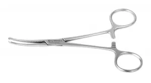 Medline Crile Hemostatic Forceps - Crile Hemostatic Forceps, Curved, 1:2 Teeth, 5-1/2", 14 cm - MDS1226114