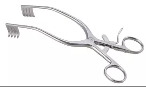 Medline D'Errico Adson Retractor - RETRACTOR, ANDERSON-ADSON, SHARP, 4:4, 8", - MDS1867820