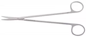 Medline Demartel Vascular Scissors - DEMARTEL VASC SCIS BL CVD 18CM - MDS0847118