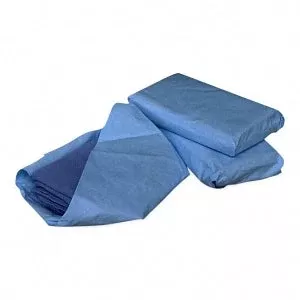 Medline Disposable OR Towels - Sterile Disposable OR Towel, Blue, 17'' x 27'', 4/Pack - MDT2168284