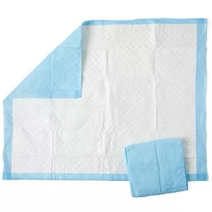 Medline Disposable Polymer Underpad - Fluff and Polymer Breathable Underpads, 28" x 36" - MSC282120