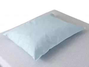 Medline Disposable Tissue / Poly Pillowcases - Disposable Tissue / Poly Pillowcase, 21" x 30", White - NON24345