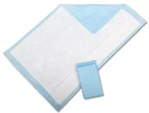 Medline Disposable Underpads - Disposable Standard Fluff-Filled Underpads, 17" x 24" - MSC281230