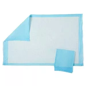 Medline Disposable Underpads - Disposable Standard Fluff-Filled Underpads, 23" x 36" - MSC281242LBVA