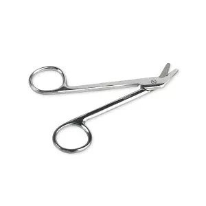 Medline Disposable Wire-Cut Scissors - DBD-SCISSORS, WIRE-CUT, 4.5", DISPOSABLE - DYND04006