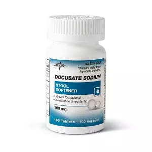 Medline Docusate Sodium Stool Softener - DBD-DOCUSATE SODIUM 100MG TAB 100/BT - OTC42101