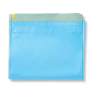 Medline Drawstring / Drawtape Container Liners - Draw Tape Bag, Blue, 40" x 40", 2 Mil - SYP40402LB