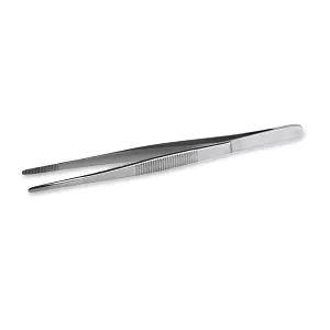 Medline Dressing Thumb Forceps - Dressing Forceps, Nonsterile, Single-Use, Thumb, 1 x 2 Teeth, 5.5" - MDS10731