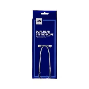 Medline Dual-Head Stethoscopes - Dual-Head Stethoscope, Blue - MDS926203CS
