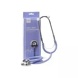 Medline Dual-Head Stethoscopes - Dual-Head Stethoscope, Lavender - MDS926205