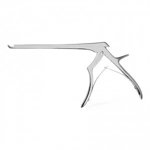 Medline Ebony Ferris-Kerrison Rongeurs - 8" (20.3 cm) Long 40˚ Up Cutting Angle Ebony Ferris-Kerrison Rongeur with 1 mm Bite - MDS2025814