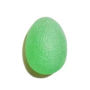 Medline Egg Hand Exercisers - EXERCISER, HAND EGG, GREEN, MEDIUM - MDSR004006