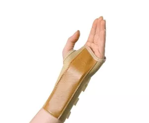 Medline Elastic Wrist Splints - 7" Elastic Wrist Splint, Size L, Left Wrist - ORT19100LL