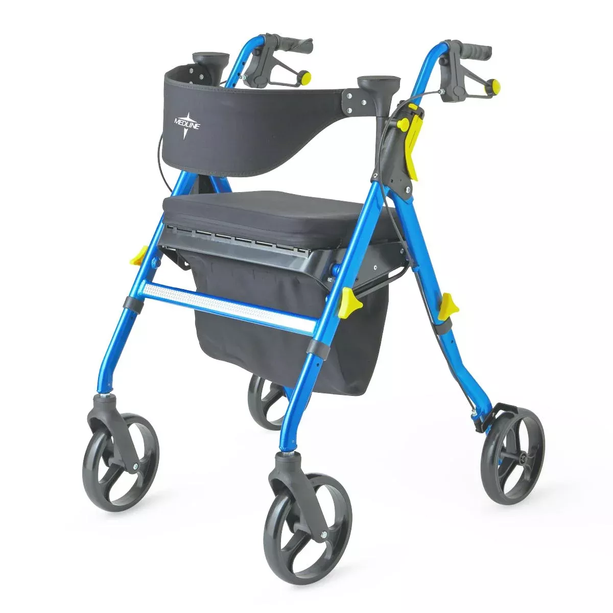 Medline Empower Rollator - Empower Rollator, Silver - MDS86845SM