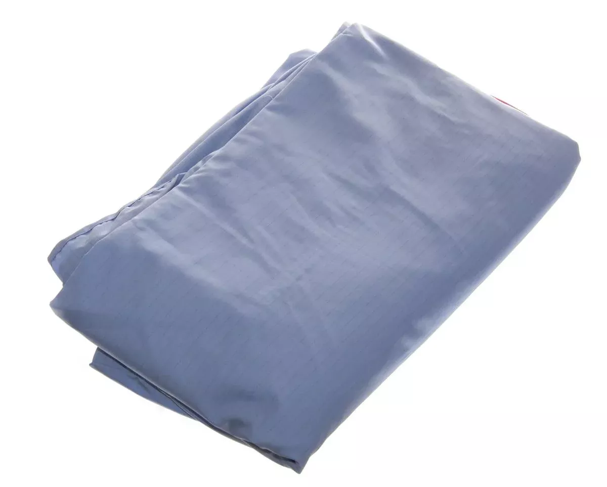 Medline Flap and Snap Lap Drape - Resistant Snap-Flap Fenestrated Lap Sheet Wing, 4" Fenestration, 107-1/2" x 139-1/4" - MDT013678
