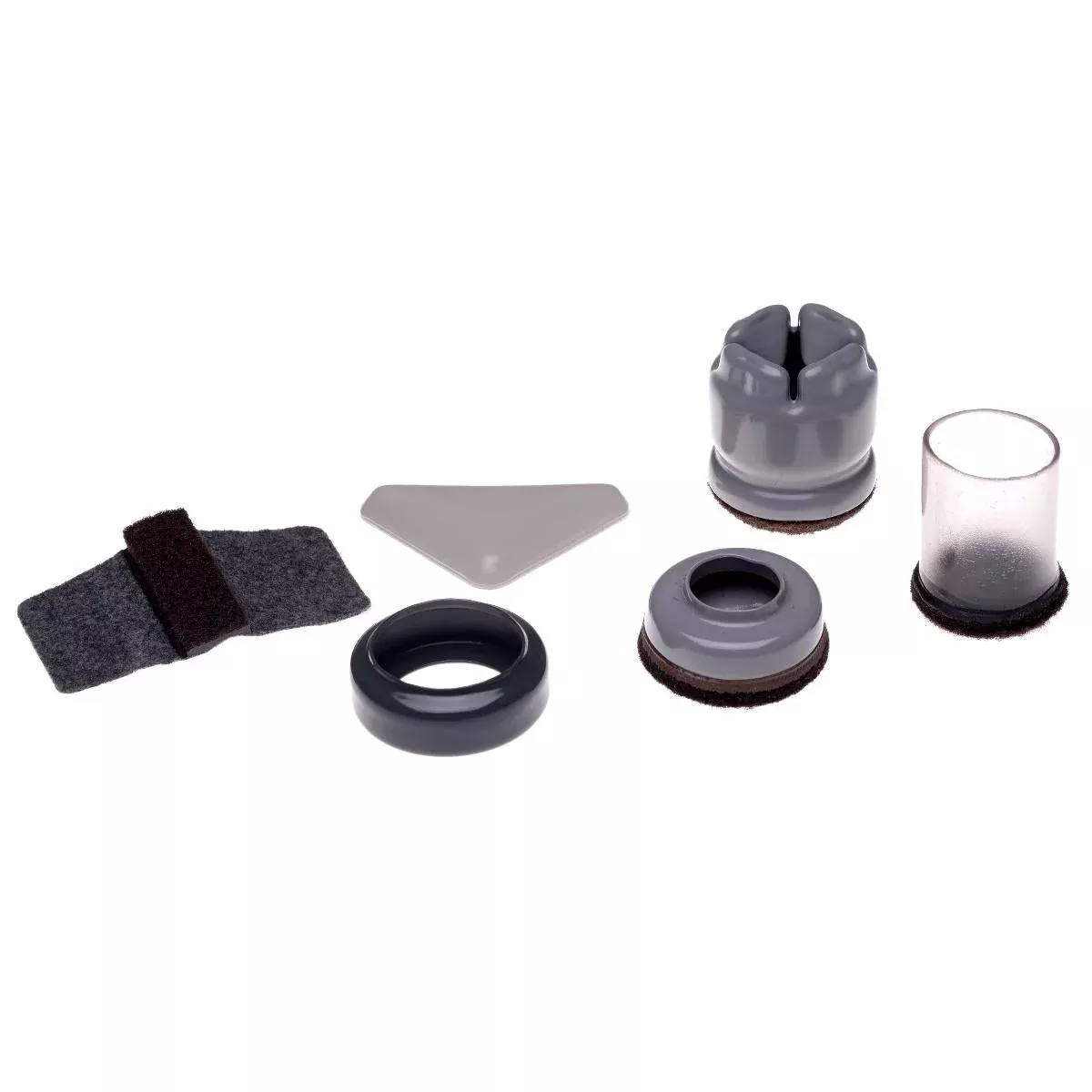Medline Floor and Furniture Protectors / Glides - FLOOR PROTECTOR, CLEAR SLEEVE, 1.5"X1.63" - CS5-B