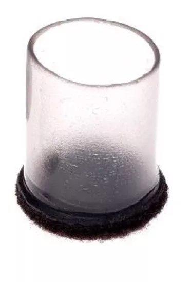 Medline Floor and Furniture Protectors / Glides - FLOOR PROTECTOR, CLEAR SLEEVE, 2" TO 2.13" - CS8-16PC