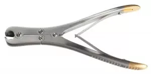 Medline Flush Wire / Cable Cutter - Tungsten Carbide Double-Action Cable / Wire Cutter, Flush, 1.7 mm, 7" - MDS3357217