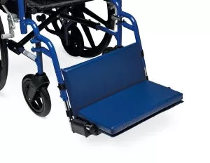 Medline Foot Extender Footrest - Wheelchair Footrest, 250 lb. Weight Capacity, 18" with 2" Block - MSCFT182