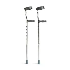 Medline Forearm Crutches - Aluminum Forearm Crutches, Youth - TAA805162
