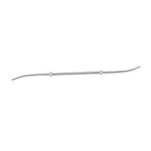 Medline Furst Double-Ended Hank Uterine Dilators - 11-12 Fr 11" (27.9 cm) Furst Double-Ended Hank Uterine Dilator, Japanese Stainless Steel - MDS7043012F