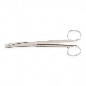 Medline Furst Mayo Dissecting Scissors - Mayo Scissors, Round Blade, Curved, 6" - MDS0817115F