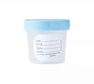 Medline General Use Specimen Containers - Specimen Container with Sterile Fluid Pathway, 4.5 oz. - DYND30350
