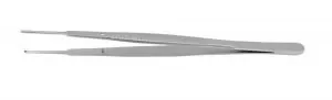 Medline Gerald Forceps - Gerald Straight Tissue Forceps with 1x2 Teeth, 7" (17.8 cm) - MDS1031018