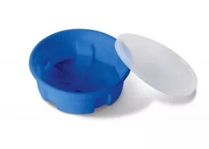 Medline Guidewire Bowls - Guidewire Bowl with 5 Tabs and Lid, 8.5" dia., 2, 500 mL Capacity - DYNJGUIDEWIRE