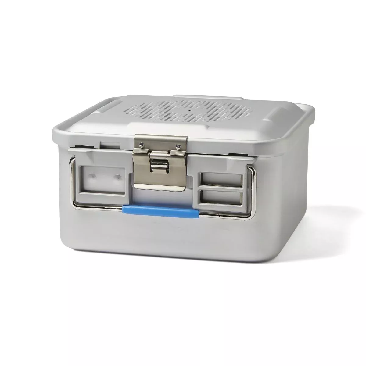 Medline Half Size SteriPure Sterilization Containers - Container, Half Size, 4", Yellow Lid - BDR32010W