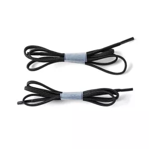 Medline Heavy-Duty Elastic Shoelaces - SHOELACES, 26'' BLACK 1 PAIR - MDSR005263