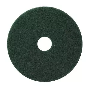 Medline Heavy-Duty Low Speed Floor Scrubbing Pads - FLOOR PAD, GREEN, SCRUBBING, LOW SPEED, - EVSPSCRUB17G
