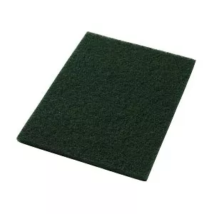 Medline Heavy-Duty Low Speed Floor Scrubbing Pads - FLOOR PAD, GREEN, SCRUBBING, LOWSPEED, 14X20 - EVSPSSCRB1420