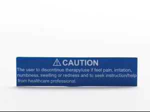 Medline Hemo-Force DVT Pump Parts and Accessories - Caution Label for Hemo-Force DVT Pumps - MDSAL204230