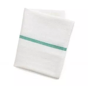 Medline Herringbone Towels - Herringbone Towel, 15" x 26", 6 Dozen / Case - MDTUT3C15GREZ