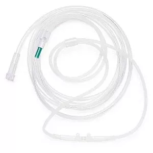 Medline High-Flow SuperSoft Cannulas with Standard Connectors - SuperSoft High-Flow Oxygen Cannula, Standard Connector and 25' Tubing, Adult - HCS4515HF
