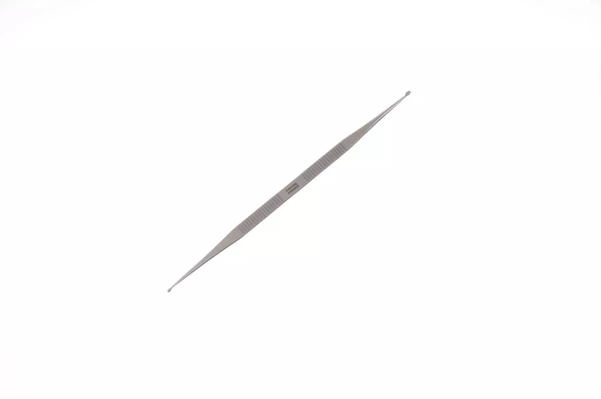 Medline House Ear Curettes - House Curettes with Double-Ended Cups, 1.5/1.8 mm, 6.75" - MDS4476202