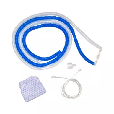 Medline HUD1689 - Infant Nasal Prong CPAP Cannula System with Corrugated Tubing, 20 Fr, Size 5