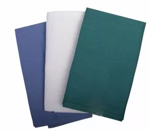 Medline Infinity Reusable OR Towels - Reusable O. R. Towel, 100% Cotton, Jade Green, 18" x 29" - MDTST5H31JAD