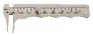 Medline Jameson Caliper - CALIPER, JAMESON MOD, FINE PTS, 3 7/8" - MDS0793261