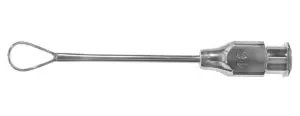 Medline Knolle Eye Lens Loop Ophthalmic Hooks - Knolle Eye Lens Loop Ophthalmic Hook, 23G, 1.5" - MDG0797895