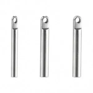 Medline Laparoscopic Knot Pushers - 5 mm 33 cm Serrated Laparoscopic Knot Pusher with Closed End - MDS5220561
