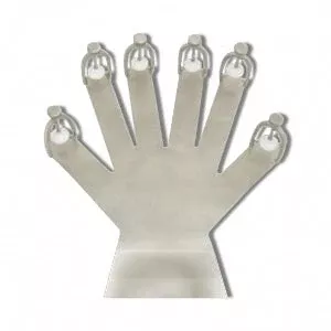 Medline Lead Hands - Aluminum Hand Fixation Finger Holders - MDS3245004