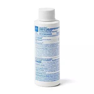 Medline Liqui-Loc Plus Solidifier Bottles - 1200cc Liqui-Loc Plus Solidifier, Bottle - DYNDS1200DB