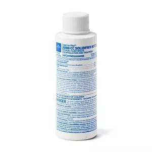 Medline Liqui-Loc Plus Solidifier Bottles - 2000cc Liqui-Loc Plus Solidifier, Bottle - DYNDS2000DB