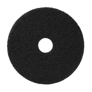 Medline Low Speed Floor Stripping Pads - Floor Pad, Stripping, Black, 13" - EVSPSTRP13BK