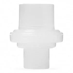 Medline Manual Resuscitator Masks and Accessories - Guardian Disposable Bacterial and Viral Filter with 19 mm Inlet Port - BF102